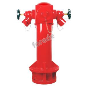 Трипосочен противопожарен хидрант за противопожарна борба