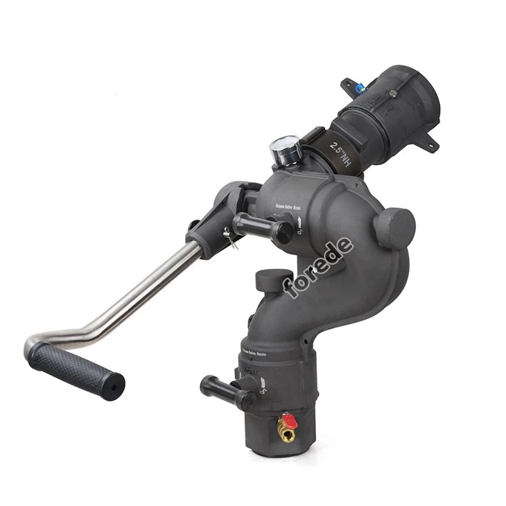 Fire Monitor With Hand