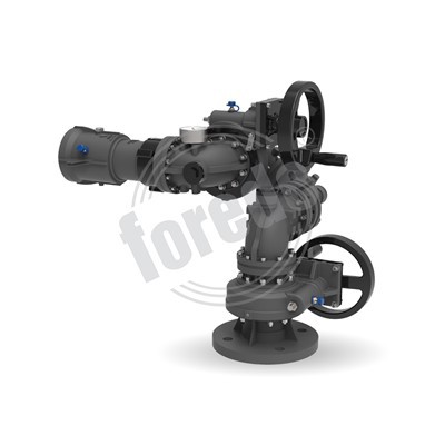 Монитор за пожарна вода с ръчно управление